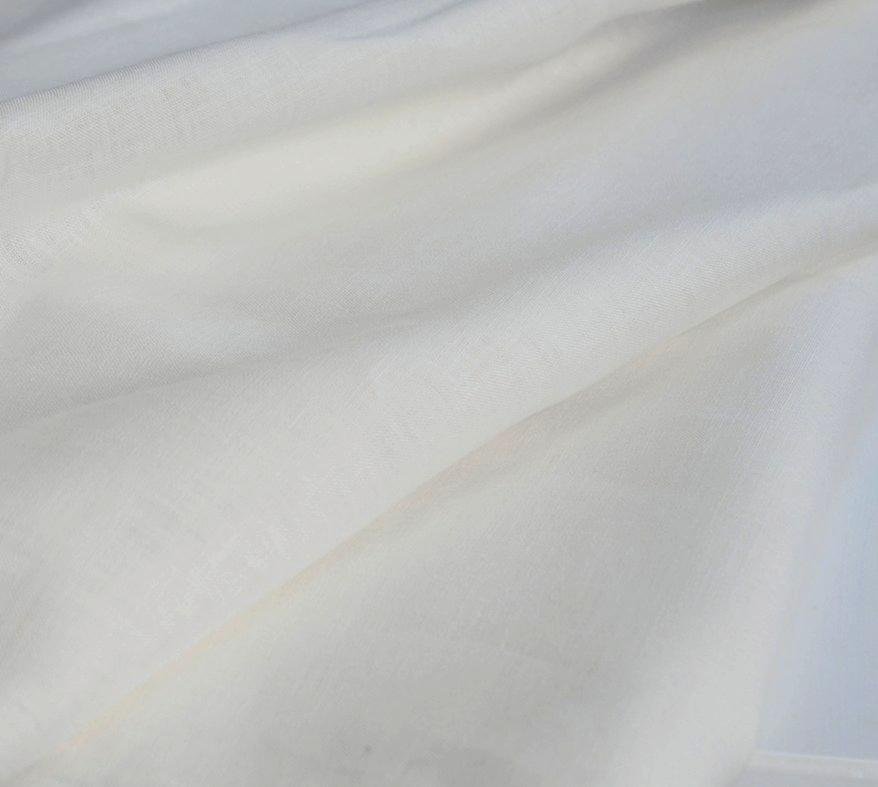 White Linen Fabric – Linen & Cotton